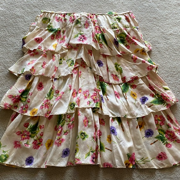 Vintage Arabella Ramsay floral silk dress - Picture 4 of 5